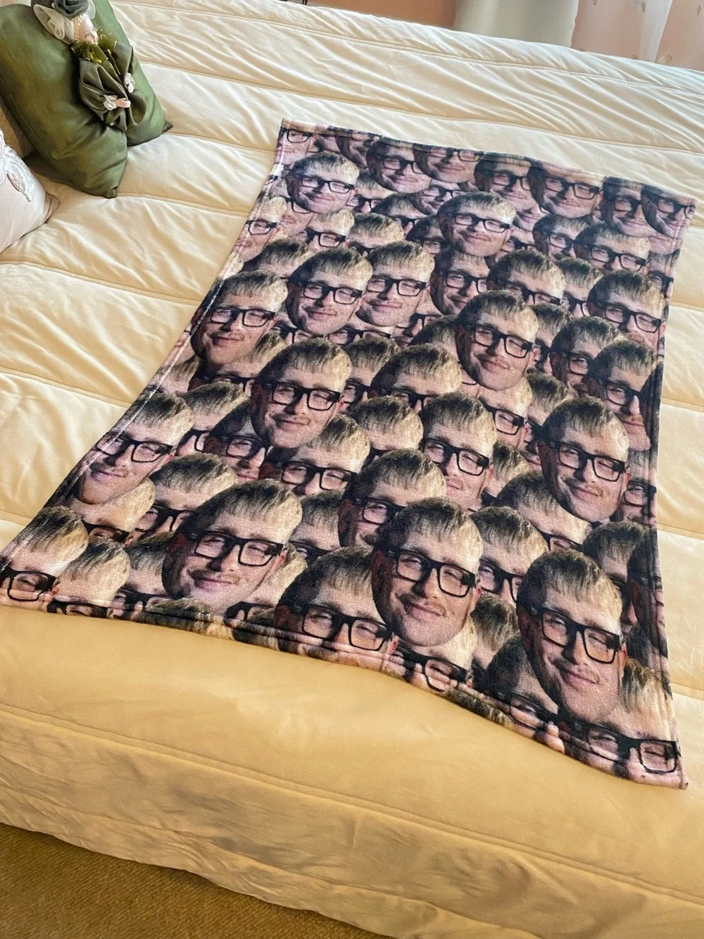JOOST KLEIN Custom Photo Collage Throw Blanket Fleece NEW